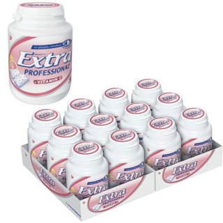 Wrigleys Extra Gum Professional Grapefruit + Vitamin C Kaugummi (12x 46 Dragees)