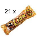 Lion Peanut, Erdnuss, Schokoladen-Riegel, (21x 41g)