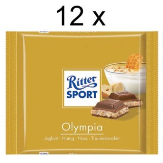Ritter Sport Olympia (12x 100g Schokoladen-Tafeln)