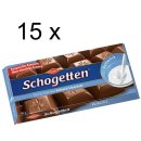 Schogetten Vollmilch Schokolade (15x100g Tafel)