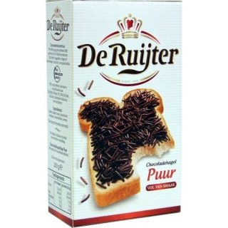 Schokoladen-Streusel von De Ruijter "Puur" (Dunkel), 200g