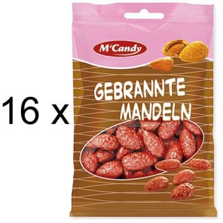 M`Candy Gebrannte Mandeln (16x 100g)