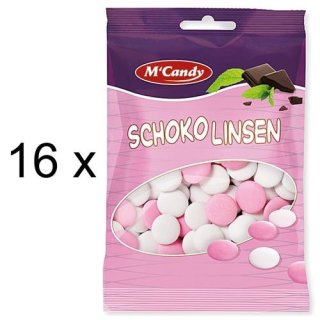 M`Candy Schokolinsen (16x 125g)