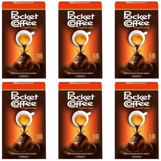 Ferrero Pocket Coffee espresso (6x225g Packung) VPE