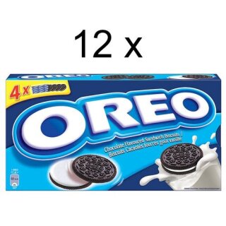 Oreo Classic Vanillecreme (12x176g Packung)