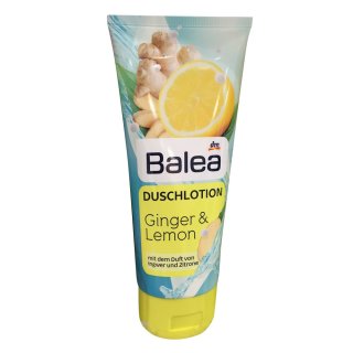 Balea Duschlotion Ginger & Lemon (200ml Tube)