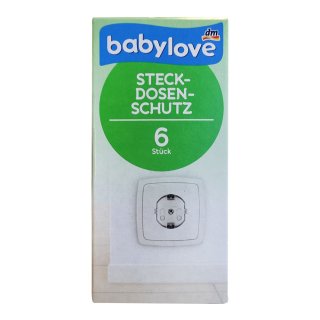 babylove Steckdosenschutz (6 St Box)
