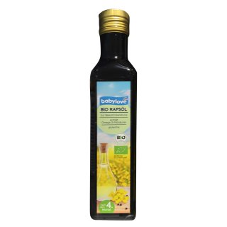 babylove Bio-Rapsöl nach dem 4. Monat (250m Flasche)