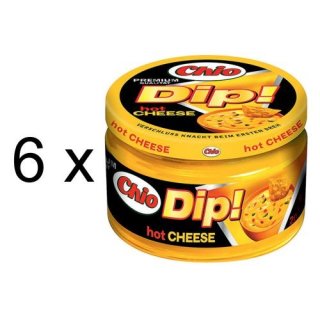 Chio Hot Cheese Dip (6x200ml Glas)