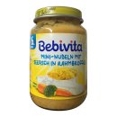 Bebivita Mini-Nudeln mit Seefisch in Rahmbroccoli ab 6. Monat, 190 g