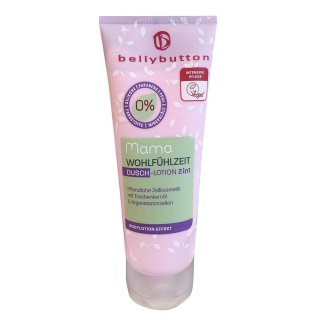 bellybutton Dusch-Lotion Mama 2 in 1 Wohlfühlzeit (200ml Tube)