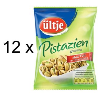 ütje Pistazien mit Schale (12x150g Tüten)