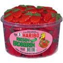 Haribo Riesen Erdbeeren Fruchtgummi (150 Stck. Runddose)