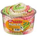 Haribo Raupe XXL (30 Stück Runddose)