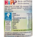 Hipp Banane und Pfirsich in Apfel nach dem 4. Monat, 190g Glass