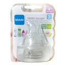 MAM Anti Colic Trinksauger aus Seiden-Silikon, Gr. 3, ab...