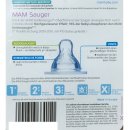 MAM Anti Colic Trinksauger aus Seiden-Silikon, Gr. 3, ab 4 Monaten, geeignet für Milch, Tee & Brei, 2 St