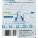 MAM Anti Colic Trinksauger aus Seiden-Silikon, Gr. 3, ab...