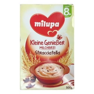 Milupa Kleine Geniesser Milchbrei Stracciatella ab dem 8. Monat (500g Box)