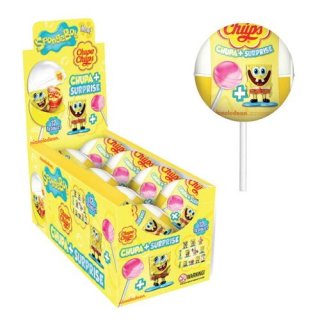 Chupa Chups Sponge Bob Surprise  (16x 36g Packung)