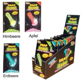 IST Snap n Glow Neonstick Lollipop (24x15g)