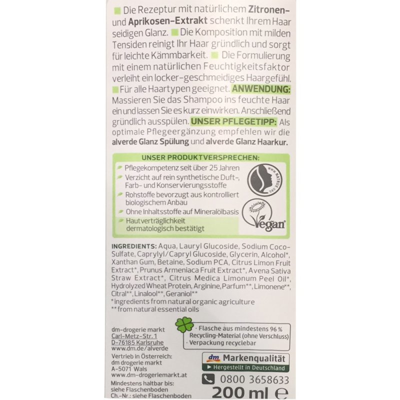 Avon Care 2in1 Shampoo & Spülung Mit Aprikosenextrakt & Sheabutter – 700 Ml, Pflegend & Praktisch
