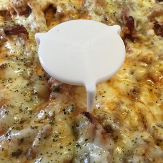 usy Pizza-Abstandshalter Weiß Pizzafuß Pizzastapler aus Kunststoff 3cm (250 Stck. Packung)