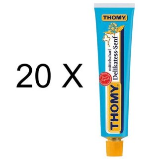 Thomy Delikatess Senf (20x 100ml Tuben)