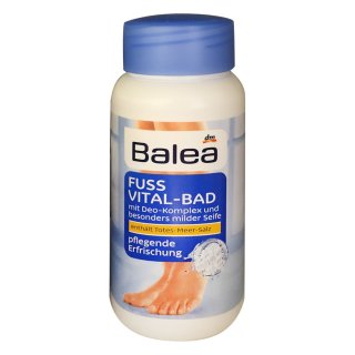 Balea Fußbad Vital mit Deo Komplex und besonders milder Seife (0.45kg in Flasche)