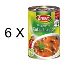 Erasco Ungarische Gulaschsuppe (6x 390g Dose)