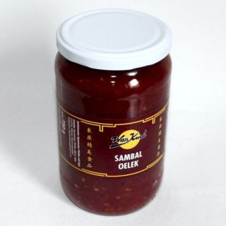 Wan Kwai Sambal Oelek Scharfe Gewürzsauce VPE (6x750g Glas)