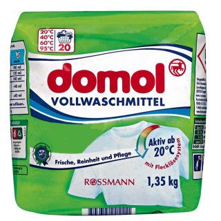 domol Vollwaschmittel Pulver 20 WL (1,35 kg)