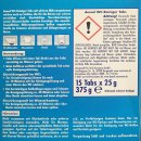 domol WC-Reiniger Tabs,15 Tabs à 25 g (375g)