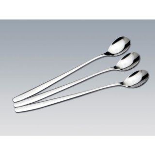 3x chg Latte Macchiato Löffel aus Edelstahl