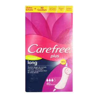 Carefree Slipeinlage Plus long fresh, 40 St (1er Pack)