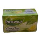 Pickwick Green Tea Original Lemon Grüner Tee mit Zitrone (20x1,5g Teebeutel)