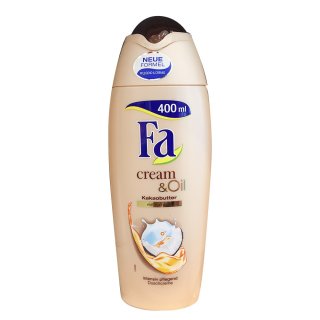 Fa Duschcreme Kakaobutter mit Kokosöl, 400 ml Flasche