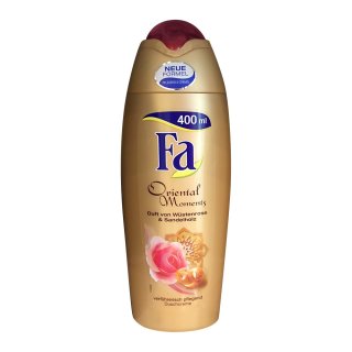 Fa Duschcreme Oriental Moments, Wüstenrose & Sandelholz, 400 ml Flasche