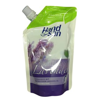Handsan Flüssigseife natural Lavender Nachfüllpackung, 300 ml (1er Pack)