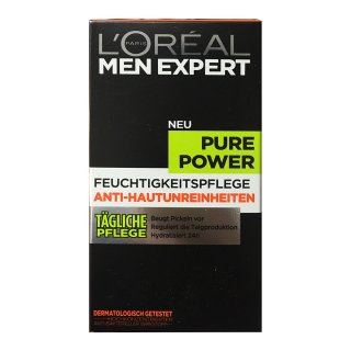 LORÉAL Men Expert Pure Power Pflege, 50 ml Flasche