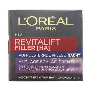 LORÉAL PARIS Revitalift Filler Nacht, 50 ml