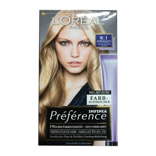 L’Oréal Paris Préférence Infinia Coloration Kopenhagen 8.1, 1 St (1er Pack)