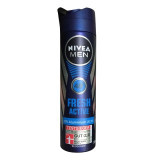 NIVEA MEN Deospray Fresh Active, 150 ml (1er Pack)