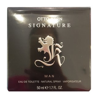 Otto Kern Signature man Eau de Toilette, 50 ml Flasche