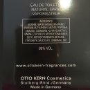 Otto Kern Signature man Eau de Toilette, 50 ml Flasche
