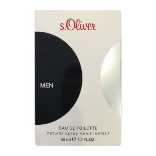 s.Oliver man Eau de Toilette, 50 ml Flasche
