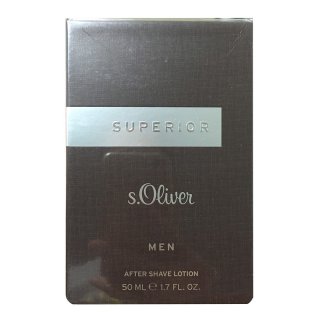 s.Oliver Superior Men After Shave, 50 ml Flasche