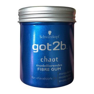 Schwarzkopft got2b chaot modellierendes Styling Fibre Gum, 100 ml Flasche