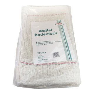Flinka Waffel-Scheuertuch Bodentuch 50x60cm (10 Stck. Packung)
