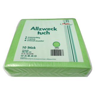 Flinka Allzwecktuch grün 38x40cm (10St)
